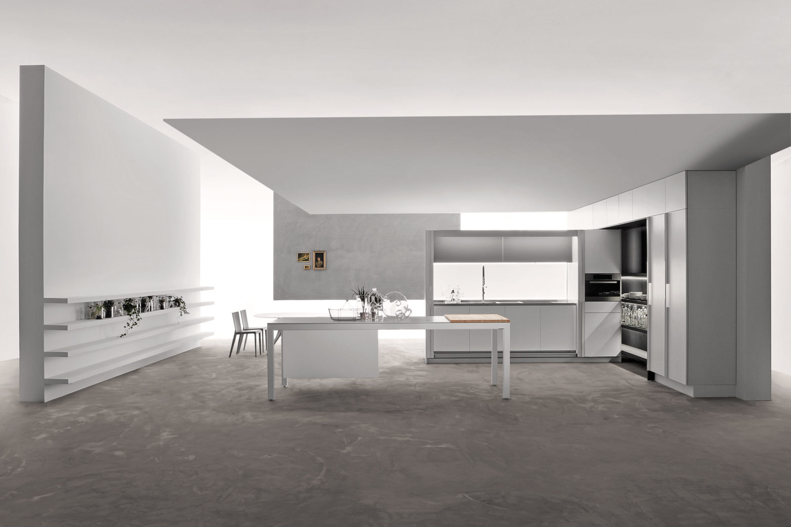 white elegant kitchen